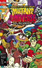 Archie' TMNT Mutant Universe Sourcebook N-Z alt