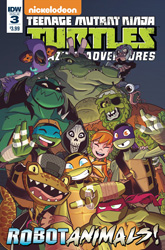 IDW' TMNT Amazing Adventures Robotanimals! #03