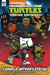 IDW' TMNT Amazing Adventures Carmelo Anthony Special