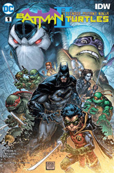 DC & IDW' Batman/TMNT II #01