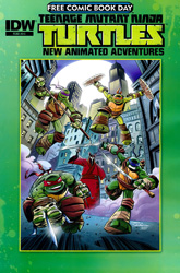 IDW' TMNT New Animated Adventures #00 (FCBD)