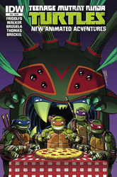 IDW' TMNT New Animated Adventures #10