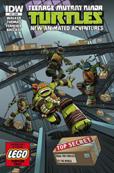 IDW' TMNT New Animated Adventures #12