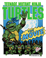 TMNT Retro T-Shirt (2013) иллюстрация